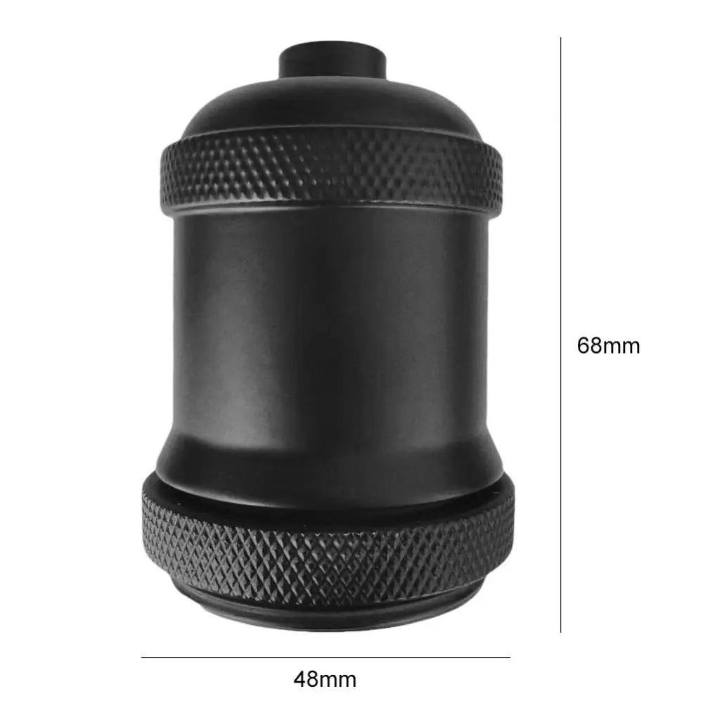 socle lampe vintage métal doré noir blanc cuivre robuste facile e27 đèn nền��
