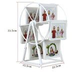 cadre photo grande roue blanc decoratif ludique photos structure base vis assemble maison