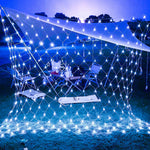 filet lumineux led blanc chaud noel moderne clips câbles decoration extérieure hautement lumineux