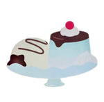 post it notes adhésifs desserts gelée glace gâteau rose vert bleu clair cartoon boîte