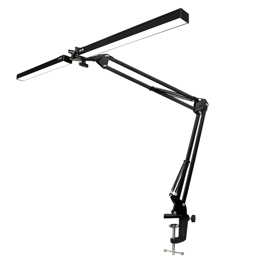 lampe moderne articulée clip noir câble alimentation interrupteur contemporaine économie énergie 360 rotation
