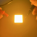 puce led cob carrée haute luminosité projecteur éclairage diy blanc chaud froid