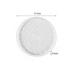 moulages silicones coquetiers transparents motifs fleurs dandelions geometriques decoration maison bricolage artisanal