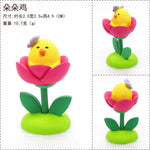 figurines animales jardin cartoon décoration extérieure adhésif verte blanche noire rouge bleue