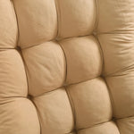 coussin épais rocking chair beiges tufted mousse pe polyester ruban confortable chaise longue toutes