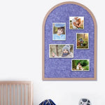 panneau clous toile beige bleu gris violet moderne photos mur