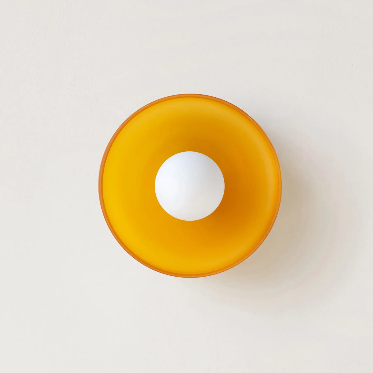 lampe murale moderne verre blanc orange vert LED G9 minimaliste fixée mur 220V 90
