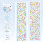 ruban decoratif multicolore etoiles coeurs cercles adhésif manuel diy collage enfants