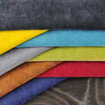 tissu polyester uni moderne vert orange bleu gris marron rouge jaune 148x100cm