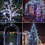 ruban lumineux fil cuivre led vert blanc moderne 10m 20m 5m anniversaire noël mariage