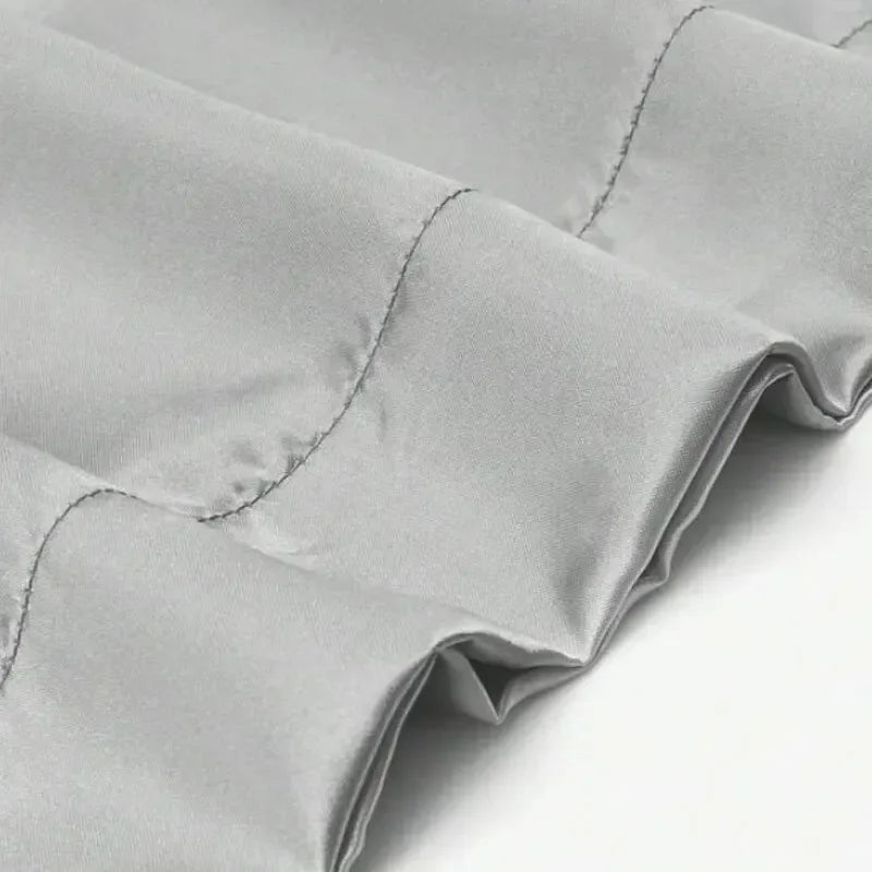 taies oreiller satinées modernes cheveux peau gris bleu marine blanc beige polyester opaques