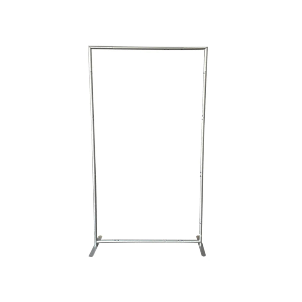 support fond personnalisable métal blanc moderne 3ft 4ft instructions pieds pliants