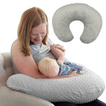 coussin portage bébé gris perçé polyester coton confortable bébé mois zipper quatre saisons