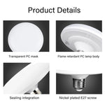 ampoule led ufo forme soucoupe volante 220v blanc froid 5500k 7000k e27 moderne