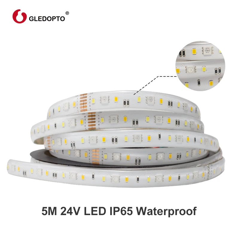 contrôleur led rgb cct rgbw rgb cct strip moderne blanc app controle distant 144w