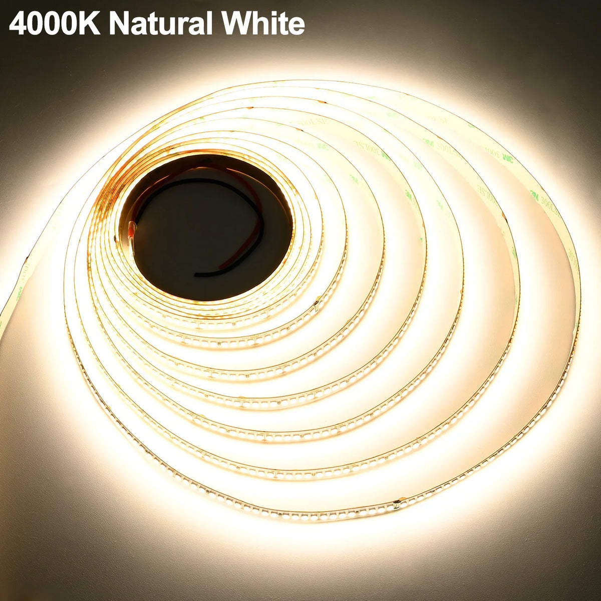 ruban led blanc chaud 3000k adhésif 3m moderne flexible haute puissance