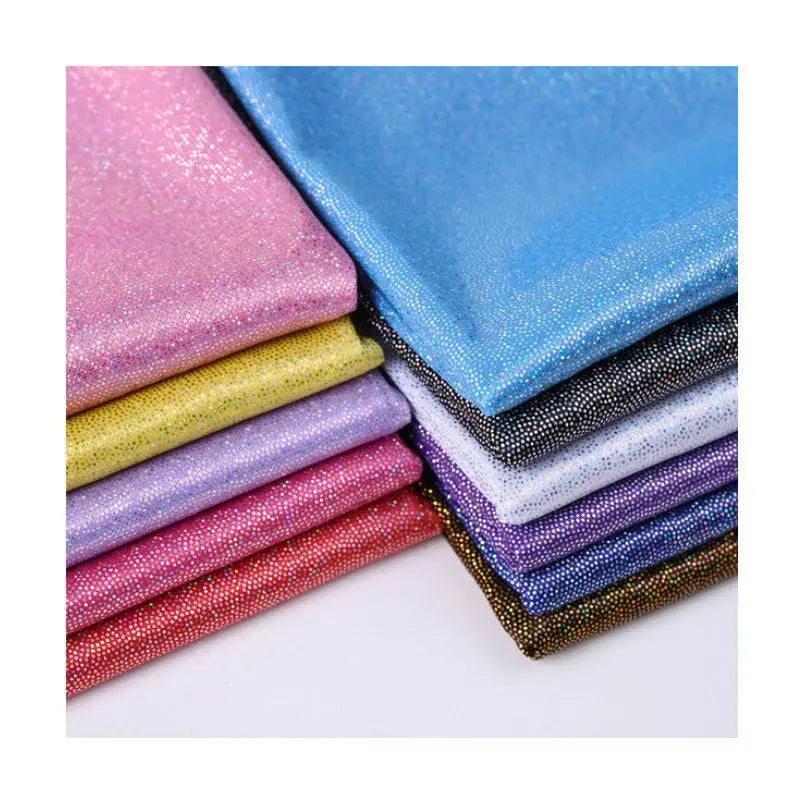 tissu pailleté laser polyester brillant rose violet noir blanc moderne costumes décors scène