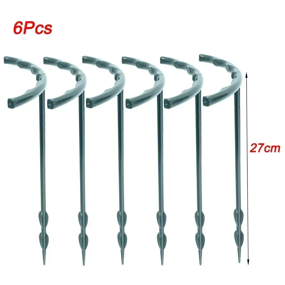 Support plante vert rond moderne 16cm 27cm plastique lisse pièces