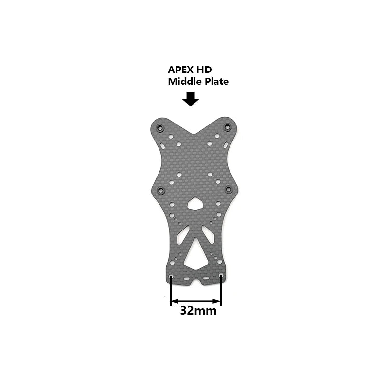 pièces cadre drone fibre carbone gris hélicoptère rc fpv diy moderne technologie