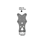 pièces cadre drone fibre carbone gris hélicoptère rc fpv diy moderne technologie