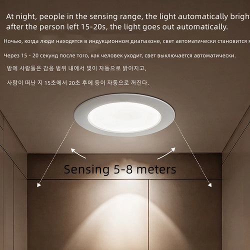 Spot LED Blanc Opacité Rond Moderne Salle Bain Escaliers Balcon 5W 7W 9W 220V