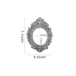 cadre photo résine classique or floral vintage opacité adulte unisexe decoration