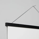 Cadre mural moderne bois teck noir blanc or 30cm 40cm 50cm.pin