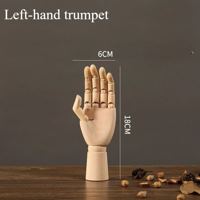 mannequins articulés bois naturel clair classique minimaliste pieds mains tringles