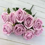 bouquet roses artificielles soie decoration intérieure moderne élégante anniversaire fiançailles graduation valentin