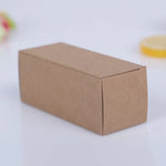 Lot de 50 boîtes en carton kraft de différentes tailles