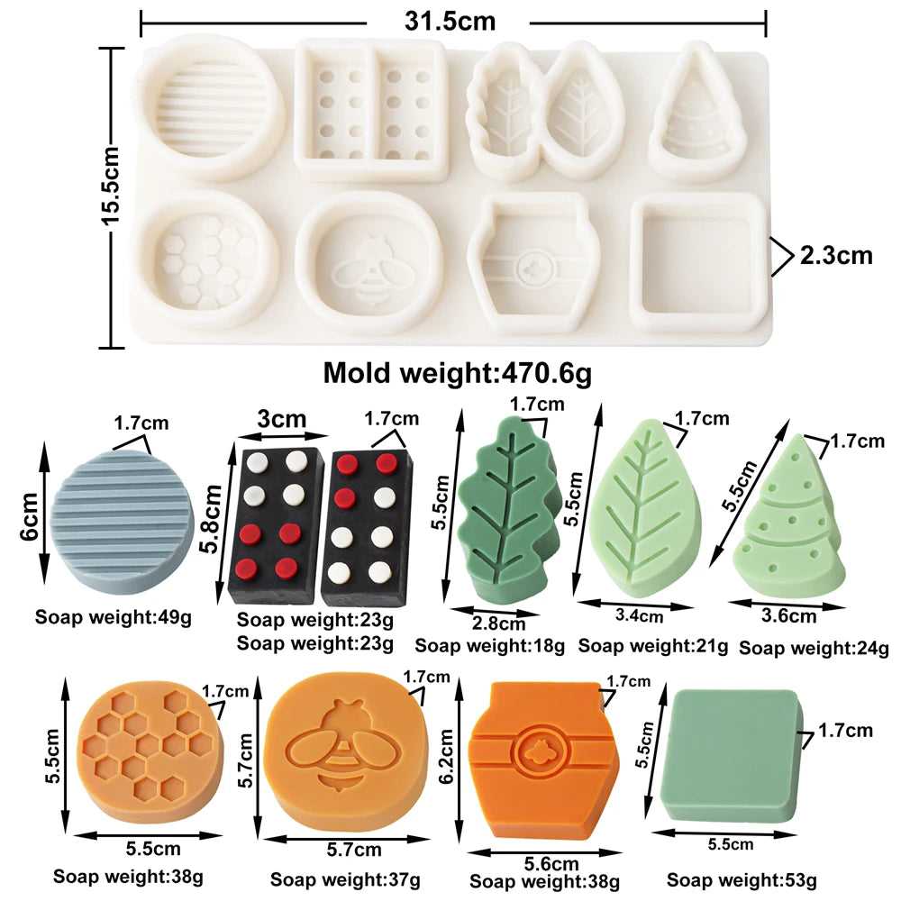 moules savon silicone fleurs motifs floraux modernes orange vert rose blanc