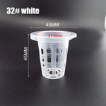 pot plante hydroponique maille plastique blanc noir culture sans sol pépinière