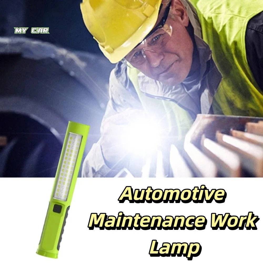 lampe travail vert led moderne éclairage routier bouton allumage grille led opaquerectangulaire portable