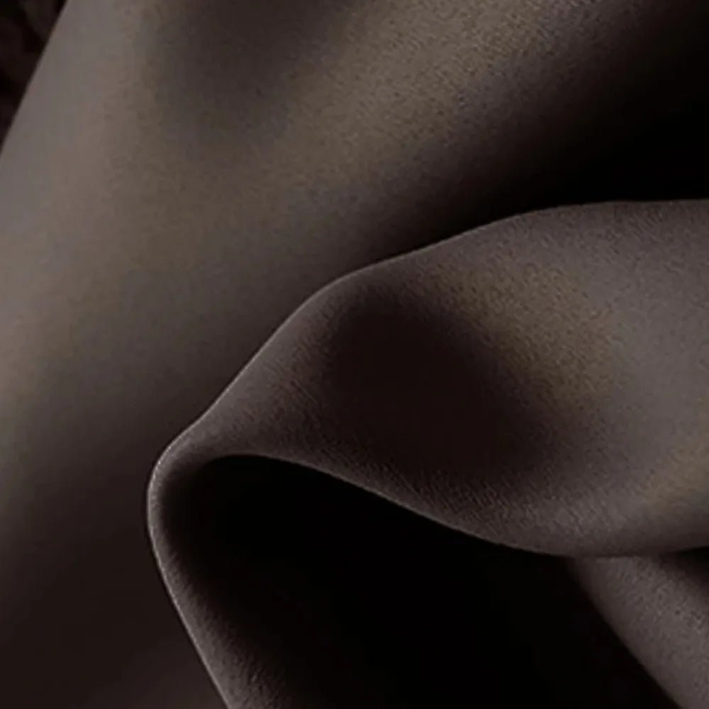 Détail du tissu du rideau occultant thermique avec haute opacité