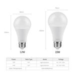 ampoule led e27 blanc froid 5500k 15w 50000h modernes opaques