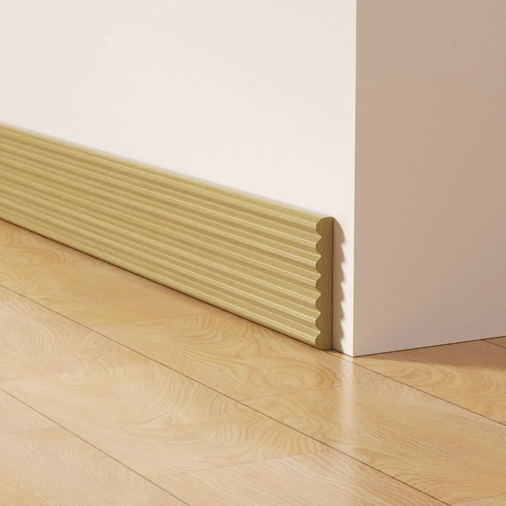 plinthes auto adhésives aspect bois moderne naturel gris clair anti collision murales décoration intérieure