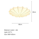 plafonnier led moderne blanc rayures noires salon chambre coucher éclairage intérieur