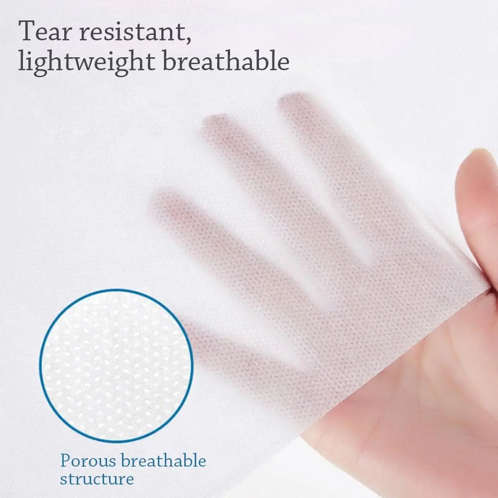 drap housse drap plat taie oreiller jetables blanc bleu texturé minimaliste hygiénique