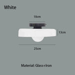 lampe moderne vert orange noir brillante 10cm 13cm 25cm led quotidienne