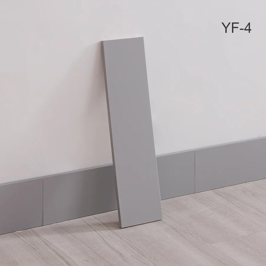 panneau mural auto adhésif aspect bois gris beige décoratif moderne intérieur maison