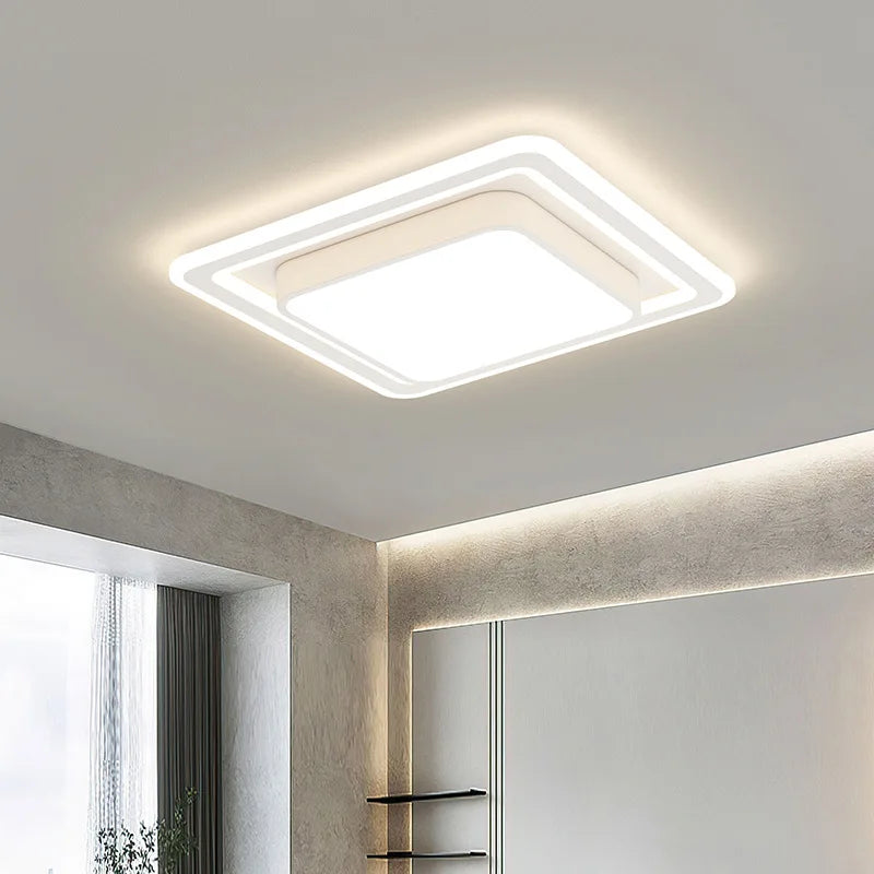 lampe moderne led télécommande blanc 103x63cm 46x46cm dia46cm dimmable aluminium