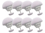 attache couette clip champignon moderne rose bleu blanc doux tissu minimaliste clips lit