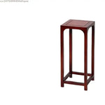 piédestal bois massif finition brillante classique moderne support sculptures vases bonsaïs statuettes brûleur encensOpaque