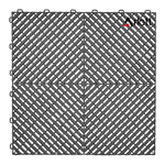 tapis sol modulaires antidérapants bleu noir blanc moderne connecteurs clip système