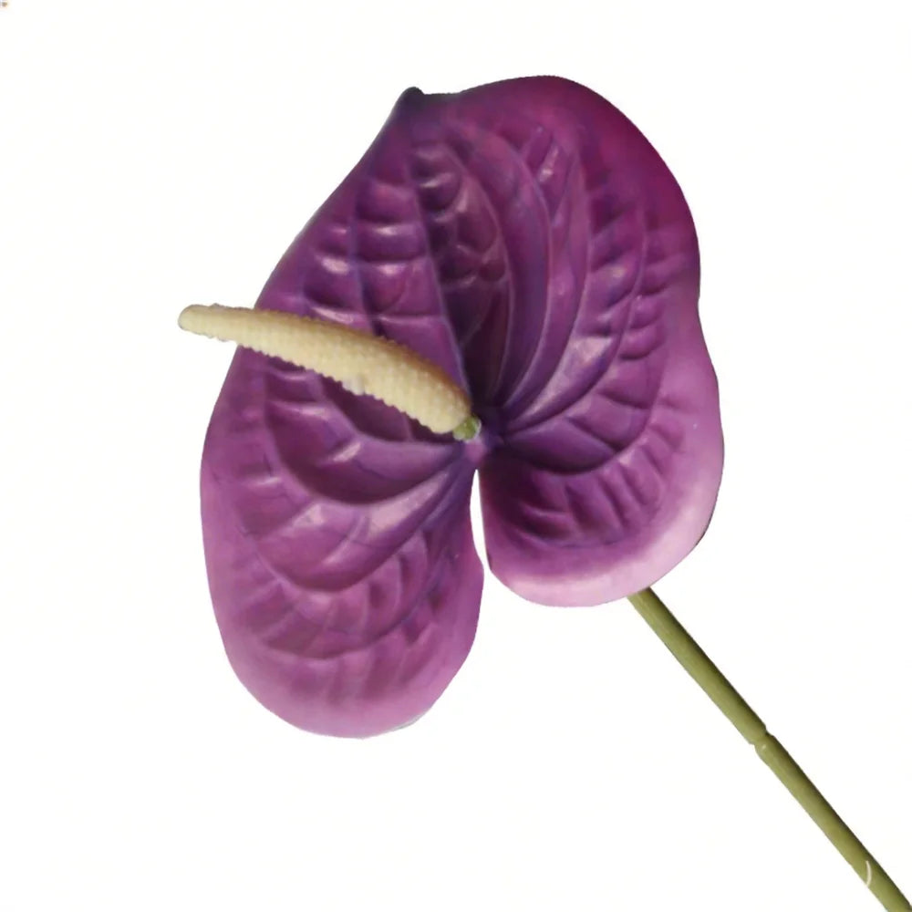 fleurs artificielles hortensia branches réalistes mariage anniversaire intérieur blanc vert violet rouge rose