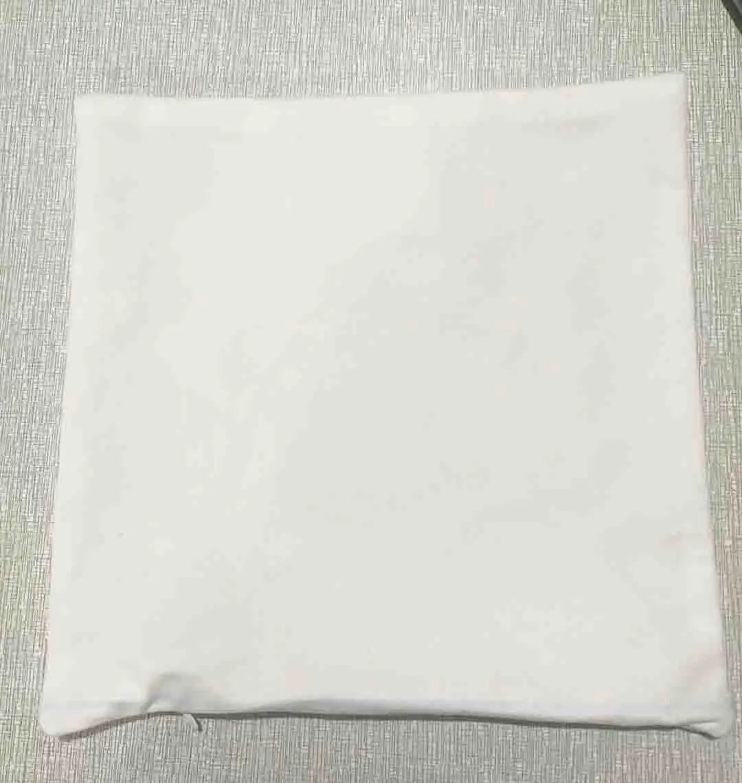 taies d'oreiller polyester blanc amovibles lavables 30x30cm 30x50cm fourrure apparente simple fixations coton
