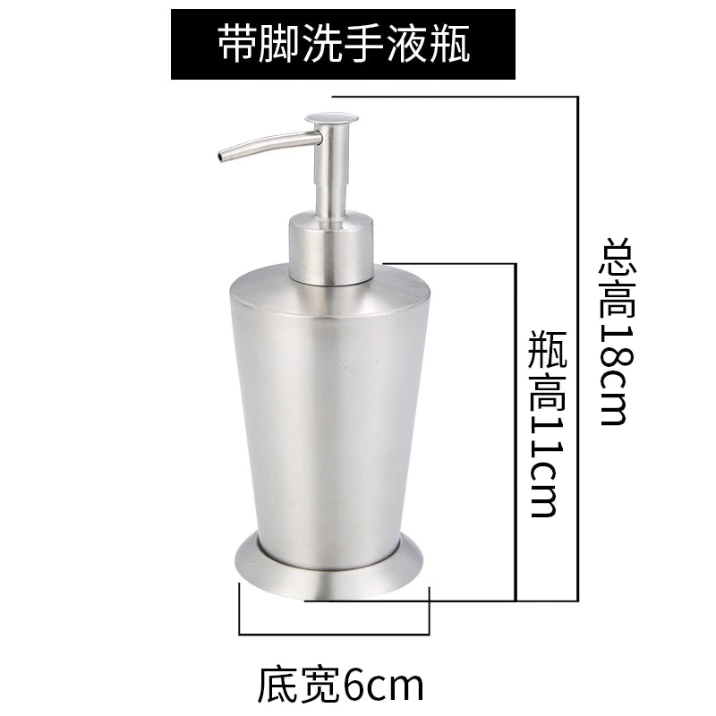 distributeur savon liquide moderne argenté 260ml 300ml 320ml 350ml 400ml 500ml 550ml pompes pression