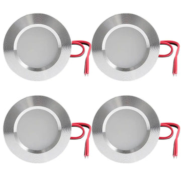 projecteurs led spots argent blanc noir 12v modernes 3w opaques industriels ccs certifications rohs