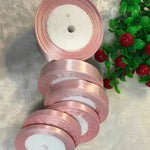 ruban satin rose pâle 6mm 10mm 15mm 20mm 25mm 40mm 50mm gros grain polyester