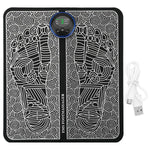 tapis massage pieds électrique ems moderne télécommande ajustable relaxation musculaire confortable minimaliste